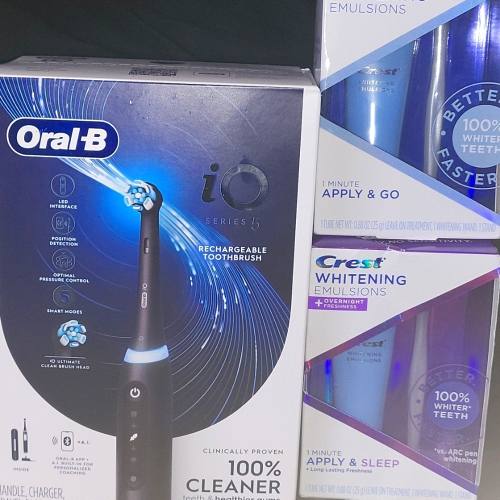ORAL B wireless toothbrush